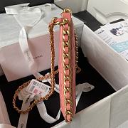 Chanel Should Bag AS4287 Pink Size17x28x2cm - 5