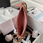 Chanel Should Bag AS4287 Pink Size17x28x2cm - 4