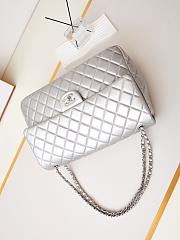 Chanel Should Bag AS4661 Silver Size 27x38x12cm - 2