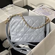 Chanel Should Bag AS4743 Ash Size19x24x5cm - 4