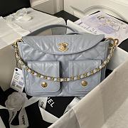 Chanel Should Bag AS4743 Ash Size19x24x5cm - 3