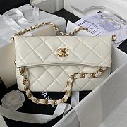 Chanel Should Bag AS4754 White Size 28x30x7cm - 1