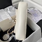 Chanel Should Bag AS4754 White Size 28x30x7cm - 5