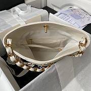 Chanel Should Bag AS4754 White Size 28x30x7cm - 2