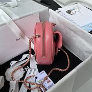 Chanel Should Bag Heart AS3191Pink Size 16x18x6cm - 4