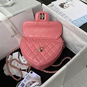 Chanel Should Bag Heart AS3191Pink Size 16x18x6cm - 2