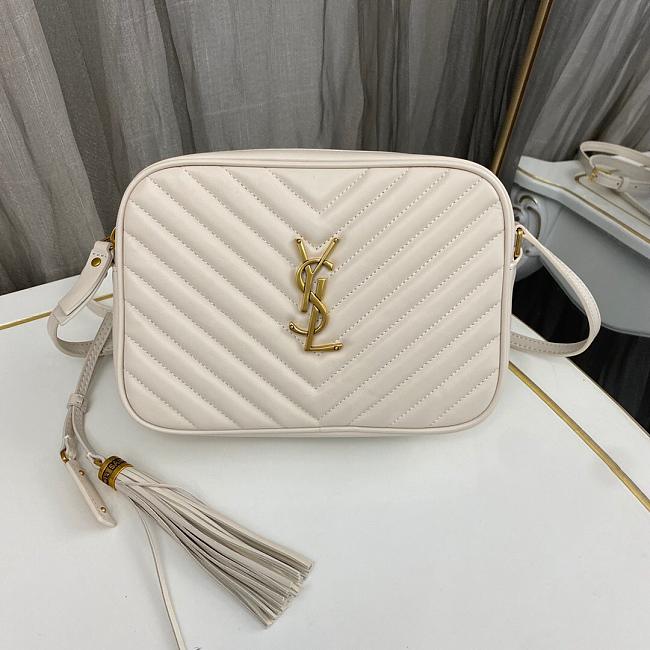 Saint Laurent White Bag 1446YS Size 23x16x6cm - 1
