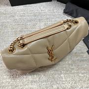YSL Bags Loulou Beige 1429YS Size 23x15x8cm - 4