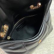 YSL Bags Loulou Gold Black 1429YS Size 23x15x8cm - 6