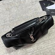 YSL Bags Loulou Silver Black 1429YS Size 23x15x8cm - 2