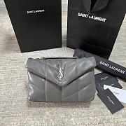 YSL Bags Loulou Silver Grey 1429YS Size 23x15x8cm - 2