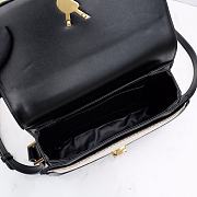 YSL Solferino Canvas Black Size 23×16×7cm - 2