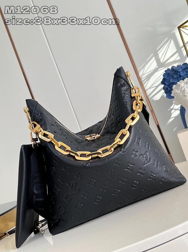 LV Coussin Hobo MM Bag M12068 Size 38x33x10cm - 1
