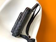 LV Damier Graphite Black Size 20x31x10CM - 3