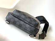 LV Damier Graphite Black Size 20x31x10CM - 4