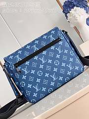 LV District PM Bag Blue Size 26x20x7cm - 3