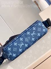 LV District PM Bag Blue Size 26x20x7cm - 2