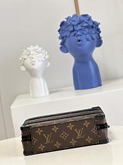 LV HANDLE SOFT TRUNK BROWN M45935 Size 21x15x7CM - 5