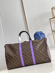LV KEEPALL BANDOULIÈRE 50 M46257 Size 50x29x23CM - 3