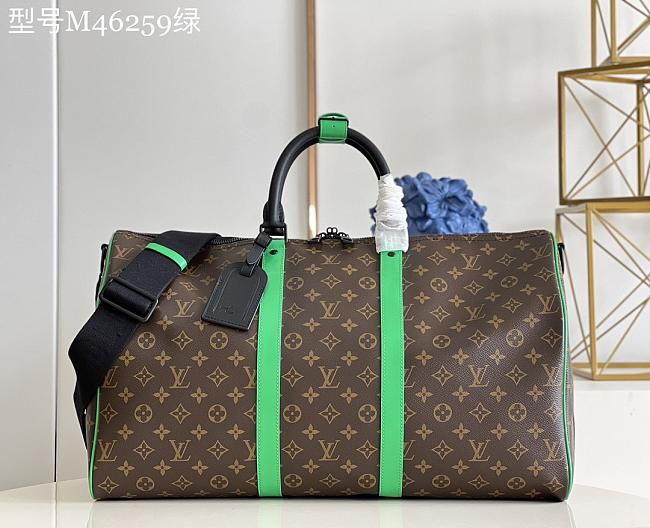 LV KEEPALL BANDOULIÈRE 50 M46259 Size 50x29x23CM - 1