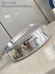 LV Loop Silver Bag M11833 Size 23x13x6cm - 5