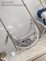 LV Loop Silver Bag M11833 Size 23x13x6cm - 2