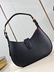 LV Low Key Shoulder Bag Black M24611 Size 26x18x7cm - 4