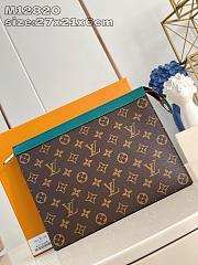 LV Pochette Voyage MM M12820 Size 27x21x6CM - 4