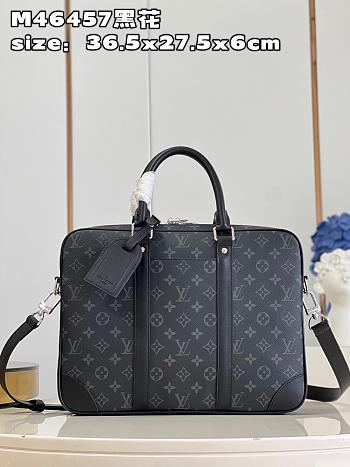 LV Porte-Documents Voyage PM Bag Size 36x27x6CM