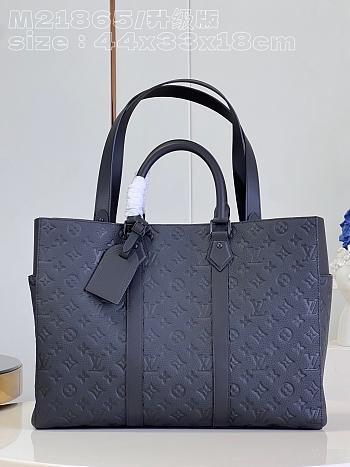 LV Sac Plat 24H Bag Size 44x33x18cm
