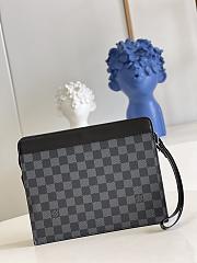 LV STANDING POUCH N64612 Size 27x21x5CM - 4