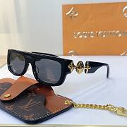 LV Monogram Tribute Sunglasses Black - 1