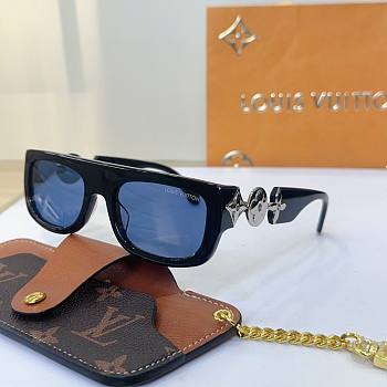 LV Monogram Tribute Sunglasses Blue