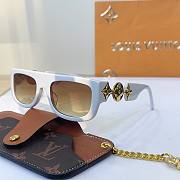 LV Monogram Tribute Sunglasses White - 1