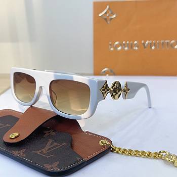LV Monogram Tribute Sunglasses White