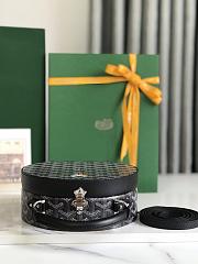 Goyard Crossbody Black Bag Size 18x16.5x7CM - 4