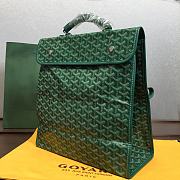 Goyard Latest Saint Lager Green Size 36x33x16CM - 6