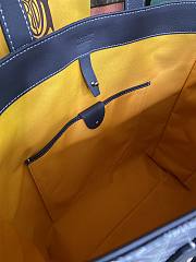 Goyard Voltaire Tote Bag Blue Size 38x13x37CM - 6