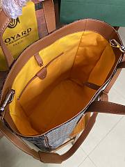 Goyard Voltaire Tote Bag Brown Size 38x13x37CM - 4