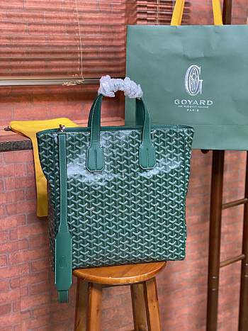 Goyard Voltaire Tote Bag Green Size 38x13x37CM