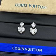 Louis Vuitton Earrings Silver 032 - 1