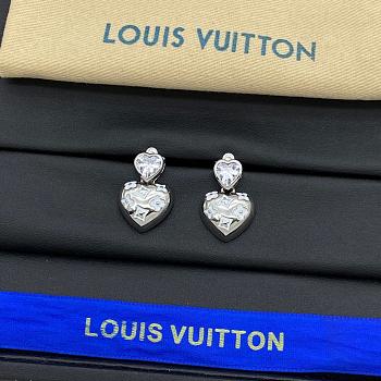 Louis Vuitton Earrings Silver 032