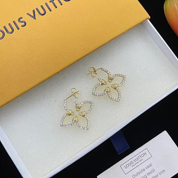 Louis Vuitton Earrings Gold 034