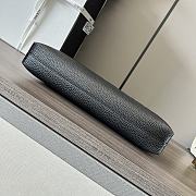 Loewe Clutch Bag Leather Black Size 29x6x20cm - 4