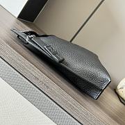 Loewe Clutch Bag Leather Black Size 29x6x20cm - 2