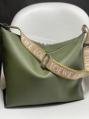 Loewe Cubi 2022 Bag Green Size 30x16x32CM - 3
