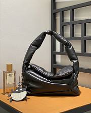 Loewe Hobo Axillary Bag Black Size 31x16x15cm - 1