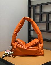 Loewe Hobo Axillary Bag Orange Size 31x16x15cm - 2