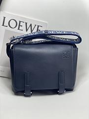 Loewe Postman Bag Blue Size 23x18x9CM - 1