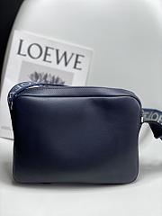 Loewe Postman Bag Blue Size 23x18x9CM - 3